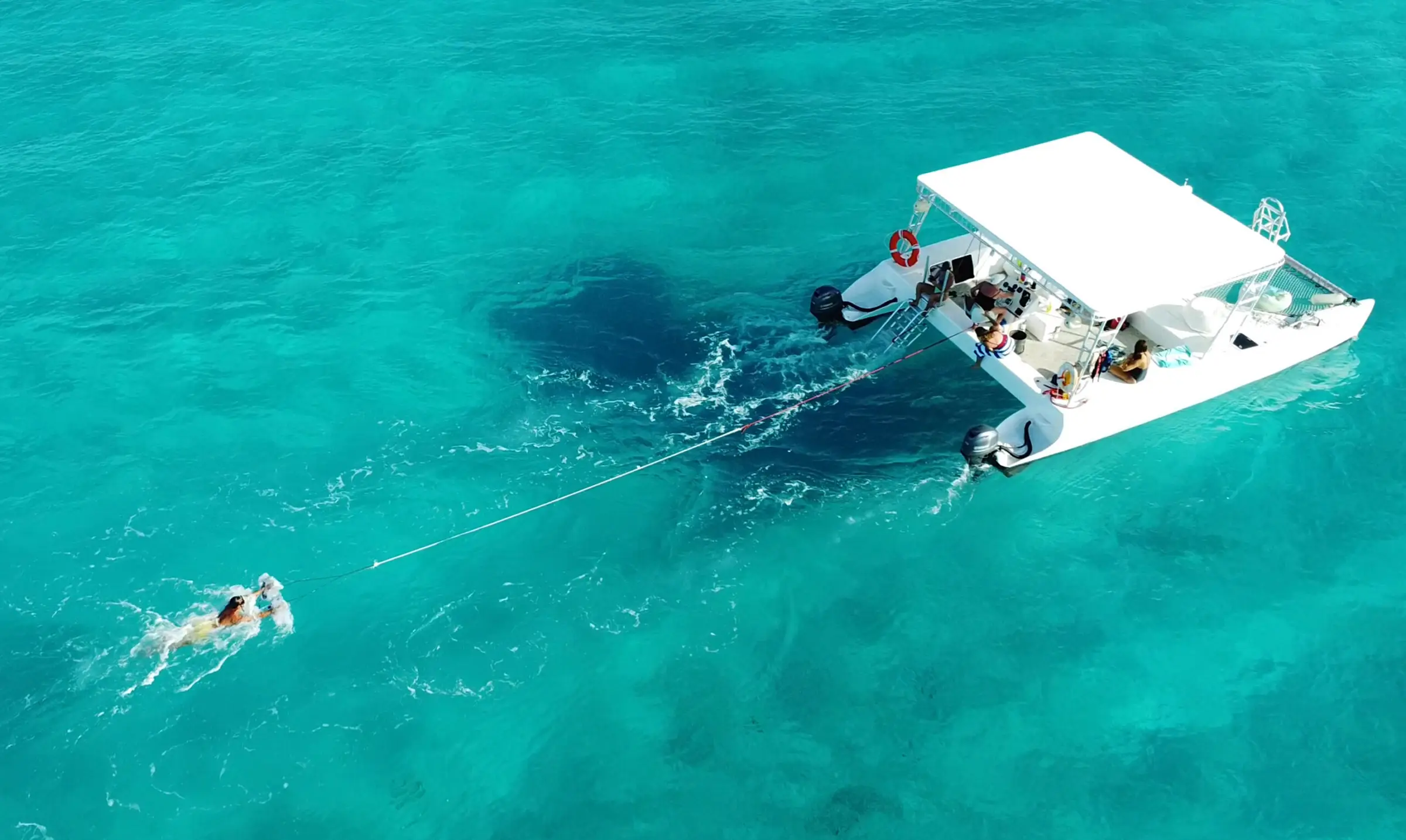 Slat Cat, motor catamaran